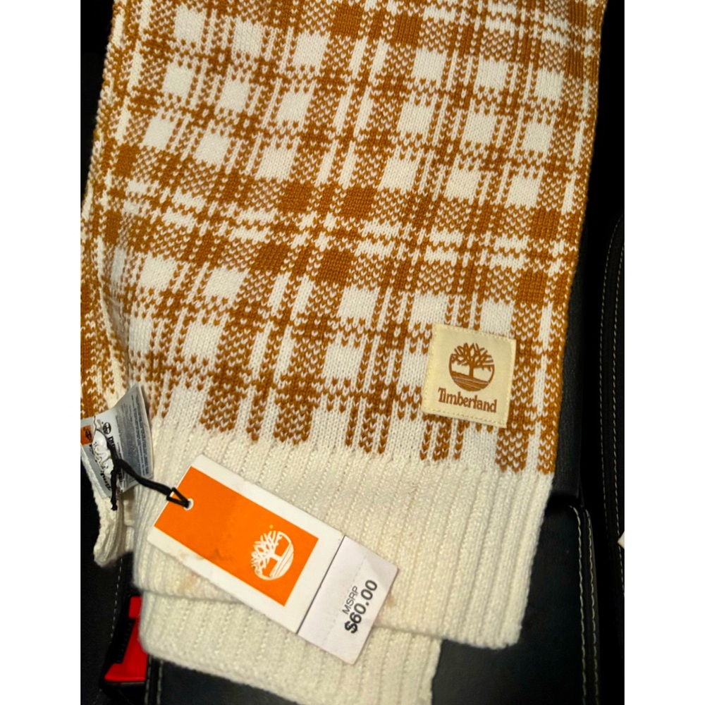 NWT Scarf new with tags. Brand name Timbaland. Right on time.Right on time